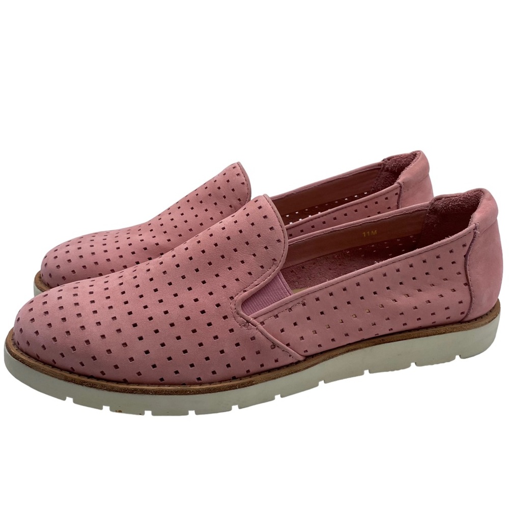 Vaneli Slip On Sneaker Pink Leather Size 11